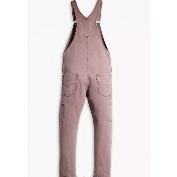 Levi's Workwear Red Tab Overalls Super Sour Garment Dye Purple NOWT - Picture 5 of 7